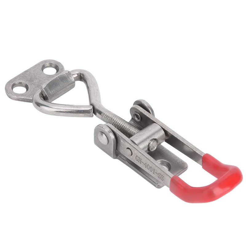 2 Pieces Adjustable Toggle Clamp Clip, 330 lbs Capacity, 304