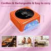 BETE Cordless LED Nail Lamp, 78W Rechargeable UV Nail Light,