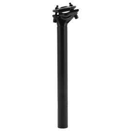 BULLSPANN Seat Post Bicycle Saddle Post 28.6x300mm Bicycle Seatpost Replacement Parts Aluminum Alloy Black