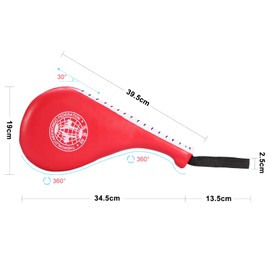 Wincal Durable Kick Pad - Heavy Duty Kick Pad Target Taekwondo Karate Kickboxing Training Exercise Target Training Double Sided Kick Foot Pad 1 Piece