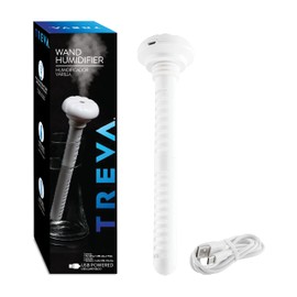 Treva Mini Portable Humidifier, Cool Mist Ultrasonic USB Moisture Wand for travel or home