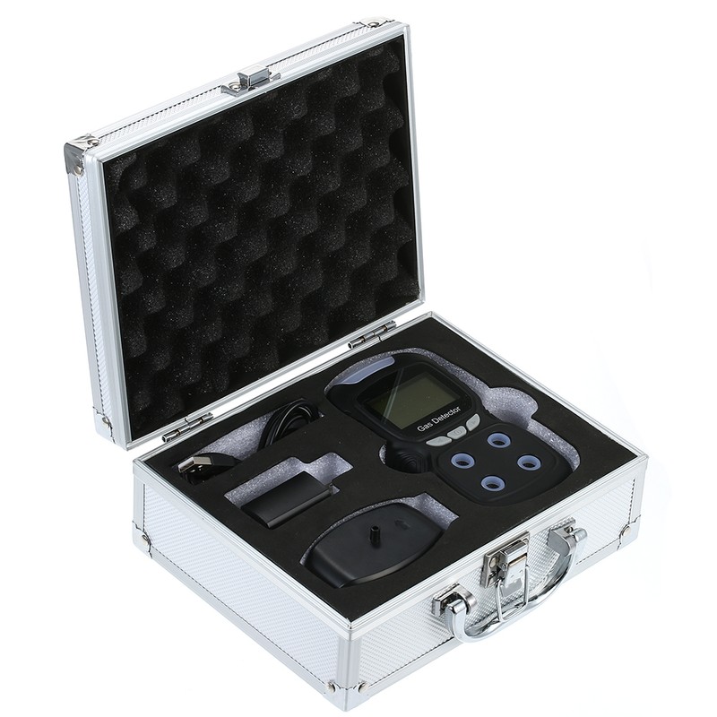 4 in 1 Gas Detector CO Monitor Digital Handheld Toxic