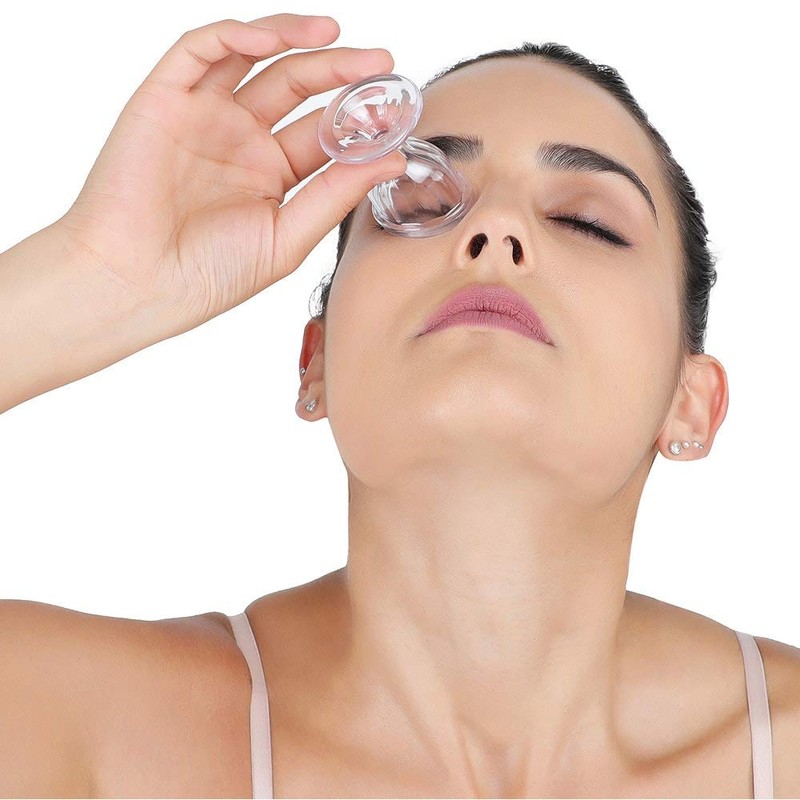 ChillEyes Transparent Eye Wash Cups for Effective Eye Cleansing -