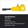 Wood Carving Chisel Set Change Angle Grinder Into Electric Chisel