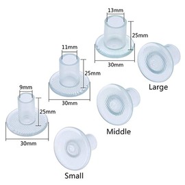 URAQT 12 Paar Absatzschoner High Heels, Stöckelschuh Absatzschoner Schutz S/M/L, High Heel Protectors für Rennen, Hochzeiten, Formelle Anlässe und Wedding