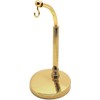 TAURISH Pocket Watch Display Stand - Half Arch Chrome, Brass