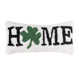 C&F Home 6" x 12" St. Patrick's Day 3 Leaf Clover Shamrock Home Small/Petite Accent Throw Pillow St Pattys Day Ireland Irish Spring Home Living Room Sofa Couch Chair Bed Bedroom Decor Decoration 6"