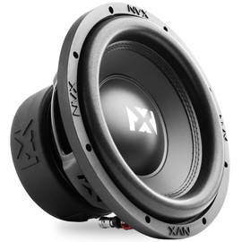 NVX VSW102v3 1200W Peak (600W RMS) 10" VS-Series v3 Dual 2-Ohm Car Subwoofer (Version 3)