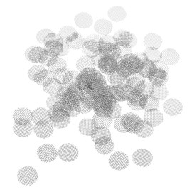 sourcing map Pipe Screen Stainless Steel Screens 6mm Diameter for Pipe Filter, Pack of 100