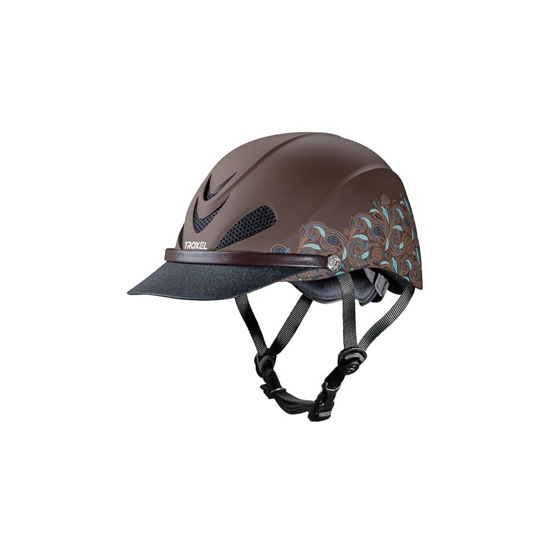 Troxel Dakota Trail Horse Riding Helmet, Low-Profile Light Adjustable Design,
