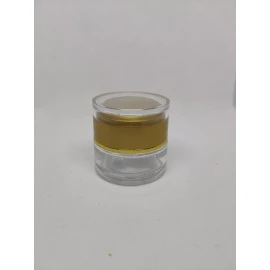 Meliars Pomadera 15grs Dorada Cristal (30 Piezas)