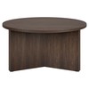 Henn&Hart Anders Coffee Table, 32" Wide, Brown