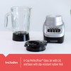 BLACK+DECKER PowerCrush Multi-Function Blender with 6-Cup Glass Jar, 4 Speed