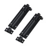 Bitray 4-inch Slide Bolt Latch Matt Black Slide Locks for