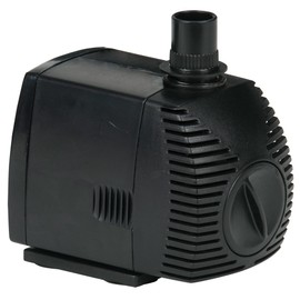 Little Giant PES-380-PW 115-Volt, 380 GPH Magnetic Drive Pump for Fountains and Small Ponds with 15-Ft. Cord, Black, 566718