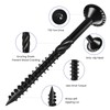 BNUOK Deck Screws #14 x 3-1/2 inch, (184pcs) 5lb Heavy