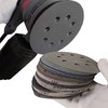 Aewio 50 Pcs 5 inch 8 Holes #400-#7000 Sanding Discs