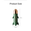 Jaugufiy Rocket Shape Disposable Paper Cup Dispenser Wall Mounted Cup