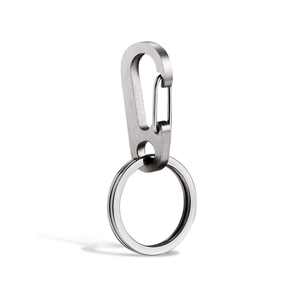Titanium Alloy Carabiner Mini Key Chain Carabiner Ring Key Clip