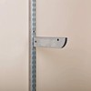 John Sterling FAST-MOUNT Double Slot Shelf Bracket, 10-inch, Galvanized, BK-0102