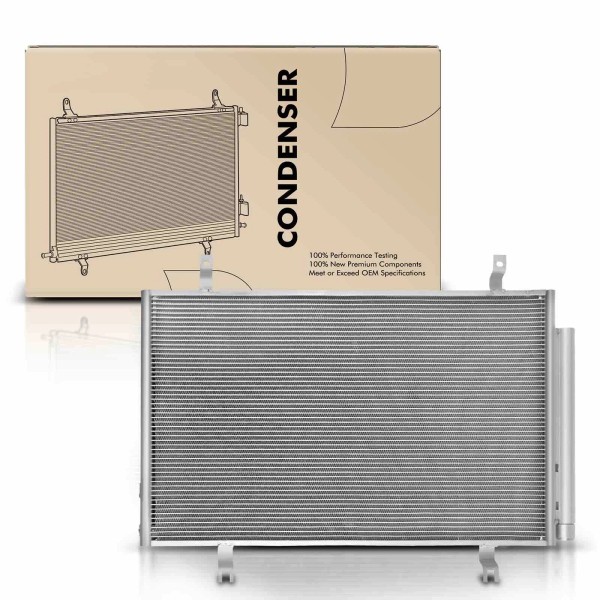 Unbranded AC Condenser w/ Receiver Drier & Bracket for Lexus