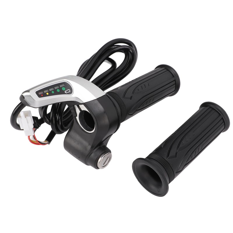 1 Pair Electric Bike Throttle Grip Universal Electric Scooter Wire