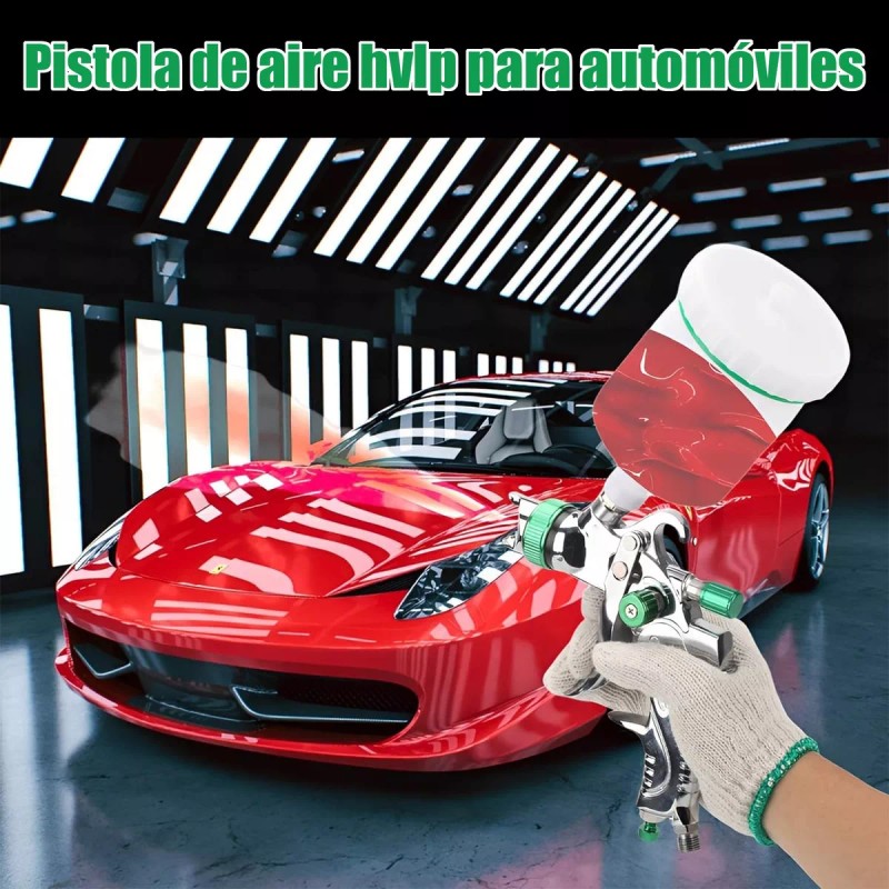 MXNLPJ Pistola Gravedad Pintura Automotriz De 600ml 1,4/1,7/2,0 Mm