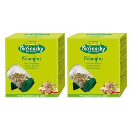 Rapunzel bioSnacky Germination Glass, Pack of 2