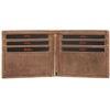 Red Baron Men´s wallet purse genuine cow leather brown exclusive