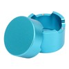 Billiard Chalk Case Round Aluminum Alloy Pool Cue Chalk Box