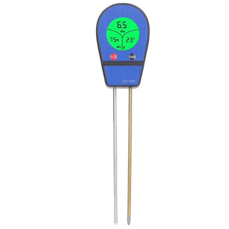 Soil Detector LED Screen PH Tester Plant Moisture Meter Acidity