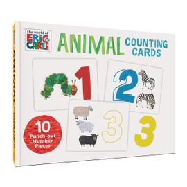 The World of Eric Carle Animals Counting Cards (Numbers Flash Cards for Toddlers, Toddler Animal Flash Cards)