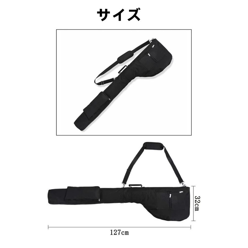 YFFSFDC Golf Bag, Practice Club Case, Ultra Lightweight, Foldable, Large