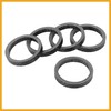 Partuto 5pcs Headset Spacer Matte Black Fit 1 1/8 Inch