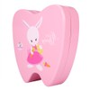 Baby Tooth Box Wooden Children Milk Teeth Collection Organizer Souvenir