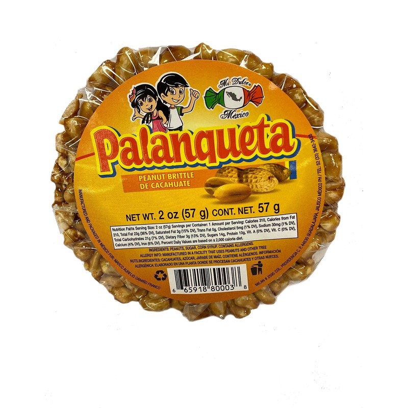 MDM PALANQUETA PEANUT BRITTLE 5PC BUNDLE 10OZ CACAHUATE
