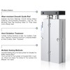 TAILONZ PNEUMATIC 16mm Bore 25mm Stroke Double-Rod Double-Acting Aluminum Pneumatic