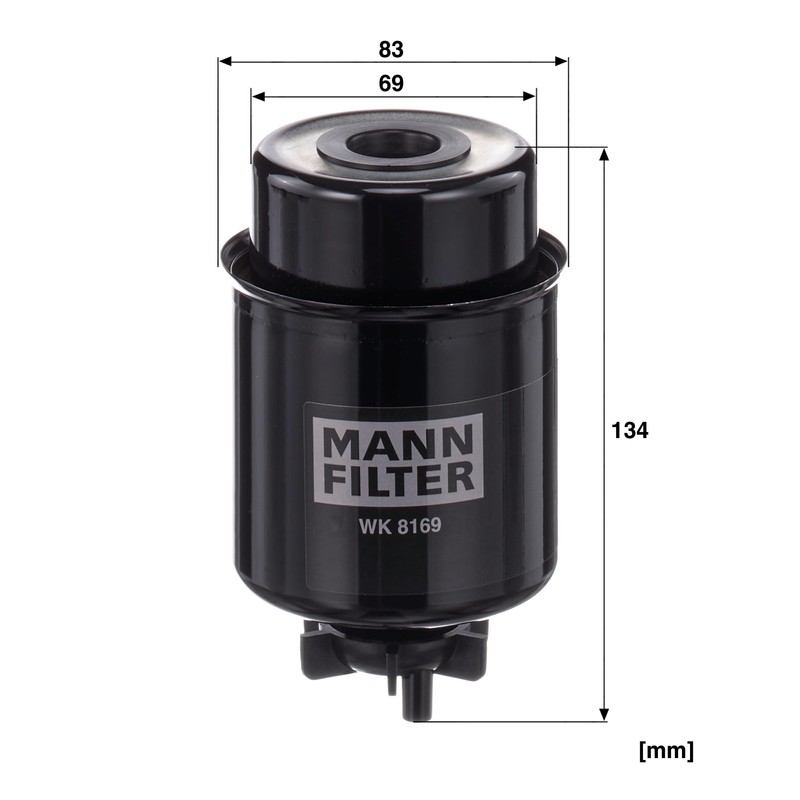MANN-FILTER WK 8169 Oil Filter - Commercial Vehicles