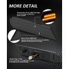 Bestview Side Marker Light Assembly, Front Bumper Side Marker Lamps