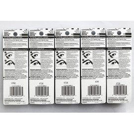 COVERGIRL Lot (5) COVERGIRL Easy Breezy Brow Fill + Define Pencils #500 Black + Sharpeners