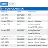 Front Wheel Studs 7517871 16 Pcs for Polaris RZR-4-800 RZR