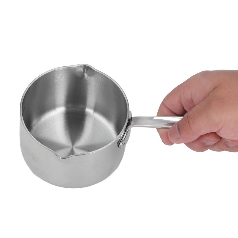 Stainless Steel Hot Milk Pot Chocolate Boiled Sugar Cheese Butter