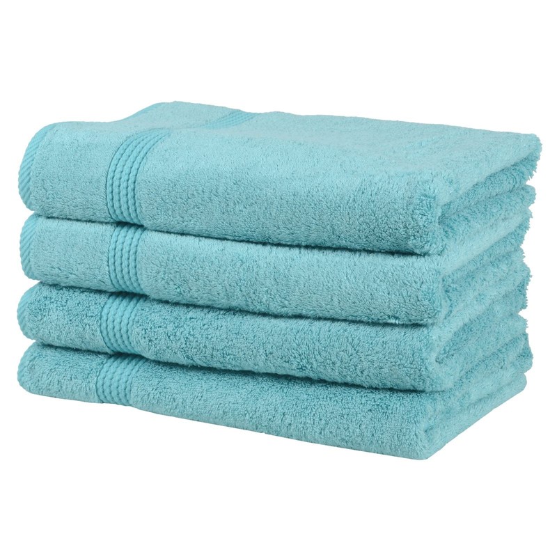 Bamboo Bliss Lagoon Blue Bamboo Luxury Bath Towel Plush Soft