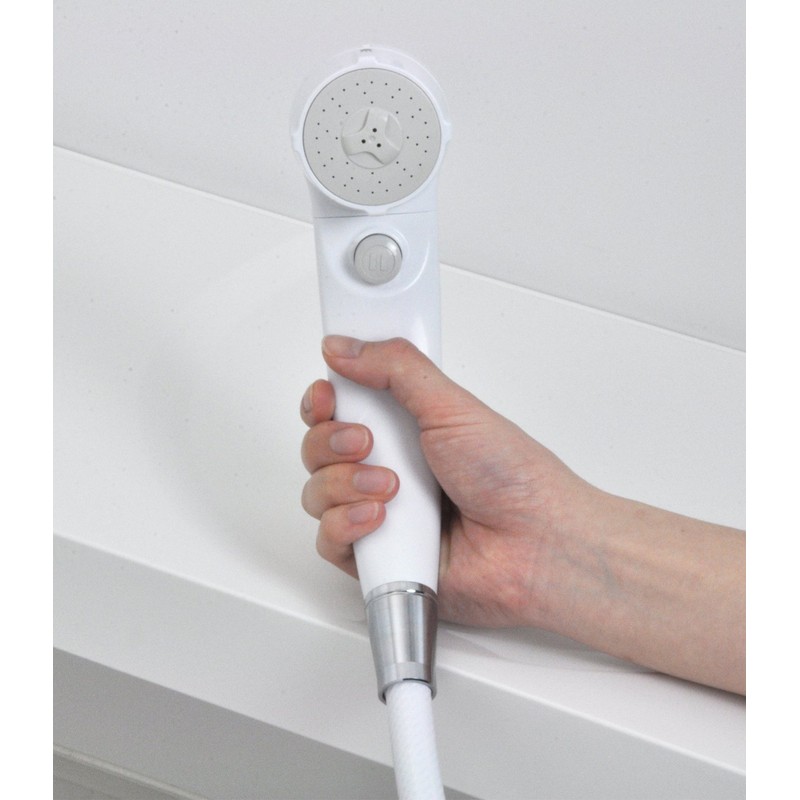 KAKUDAI Shower Head, Cleaning Shower for Bath, 356-723-W, White