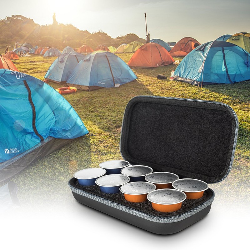 Protective Carrying Case For Nespresso & Compatible Capsules Portable Espresso