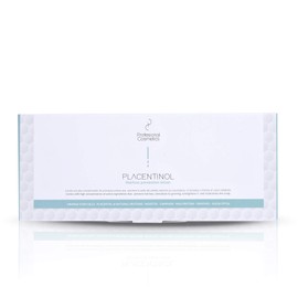 Professional Cosmetics Placentinol Hair Loss Prevention Lotion Hair Growth Treatment - 12 Ampoules of 10ml - 120ml