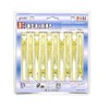 Gouriki Industry E-Clip, Large, Clear Yellow, 10 Pieces