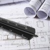 JOLIGAEA 2 Pieces Scale Ruler, Metric Scales 1:20 1:25 1:50