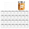 Party Club of America 32 Pack 8OZ Sliver Plastic Jars