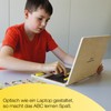 TimeTEX Wooden Magnetic Folding Reading Computer - Learning to Read